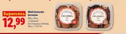 Lidl Miniciasteczka korzenne z belgijską czekoladą Crumbel oferta