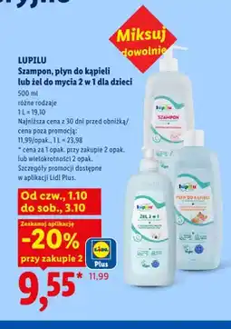 Lidl Płyn do kąpieli dla dzieci Lupilu oferta
