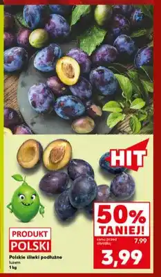 Kaufland Śliwki polskie podłużne oferta