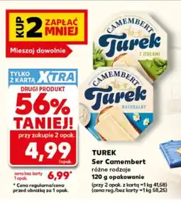 Kaufland Ser Camembert naturalny Turek oferta