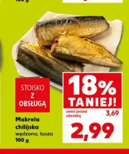 Kaufland Makrela chilijska wędzona tusza oferta