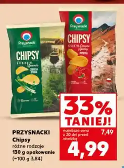 Kaufland Chipsy cebulka dymka Przysnacki oferta