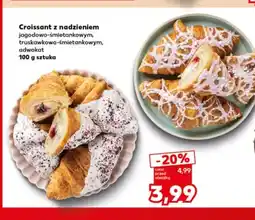 Kaufland Croissant z nadzieniem truskawkowo-śmietankowym oferta