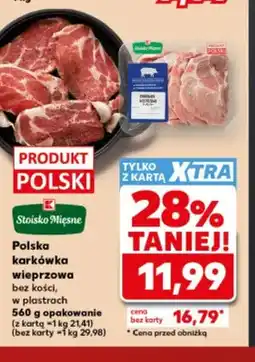 Kaufland Polska karkówka wieprzowa bez kości w plastrach Stoisko Mięsne oferta