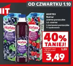 Kaufland Nektar czarna porzeczka Hortex oferta