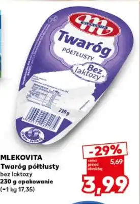 Twaróg półtłusty bez laktozy Mlekovita