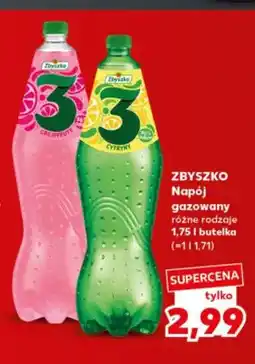 Kaufland Napój gazowany 3 cytryny Zbyszko oferta