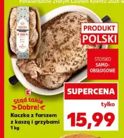 Kaufland Kaczka z farszem z kaszą i grzybami Stąd takie Dobre! oferta