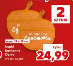 Kaufland Łapki kuchenne Dynie 2-pak 17x15 cm oferta