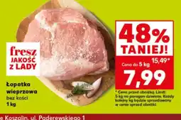 Kaufland Łopatka wieprzowa bez kości oferta