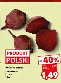 Kaufland Buraki czerwone polskie oferta