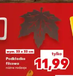Kaufland Podkładka filcowa 33x33 cm oferta