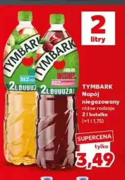 Kaufland Napój niegazowany jabłko mięta Tymbark oferta