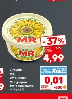 Kaufland Margaryna Słynne MR Roślinne oferta