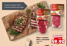 Kaufland Stek z rostbefu bez kości Sokołów oferta