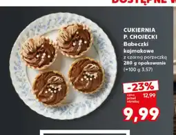 Kaufland Babeczki kajmakowe z czarną porzeczką Cukiernia P. Chojecki oferta
