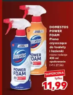 Kaufland Piana czyszcząca do toalety i łazienki Arctic Fresh Domestos Power Foam oferta
