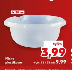 Kaufland Miska plastikowa śr. 28 cm oferta
