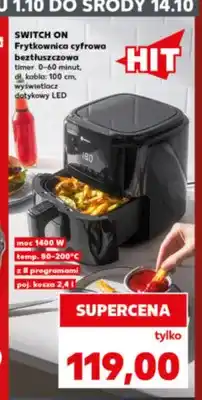 Kaufland Frytkownica cyfrowa beztłuszczowa Switch On oferta