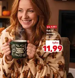 Kaufland Kubek jesienny ceramiczny oferta