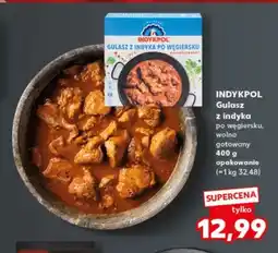 Kaufland Gulasz z indyka po węgiersku wolno gotowany Indykpol oferta