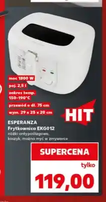 Kaufland Frytkownica EKG012 Esperanza oferta