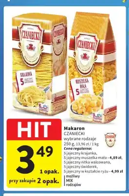 Makaron Czaniecki 5 jajeczny świderek