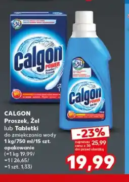 Kaufland Żel do zmiękczania wody Calgon oferta