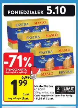 Intermarche Masło Ekstra Łosickie oferta