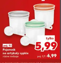 Kaufland Pojemnik na artykuły sypkie oferta