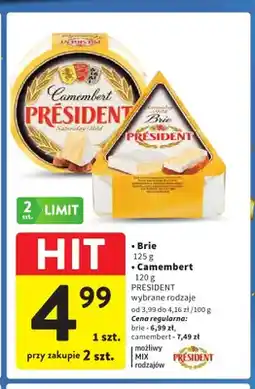 Intermarche Ser Camembert Président oferta