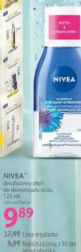 Hebe NIVEA dwufazowy płyn do demakijażu oczu oferta