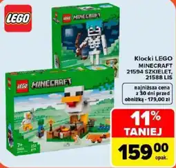 Carrefour Klocki LEGO MINECRAFT oferta