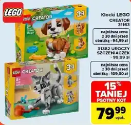 Carrefour Klocki lego creator oferta