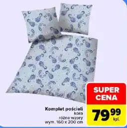 Carrefour Komplet pościeli kora oferta