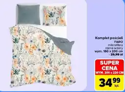 Carrefour Komplet pościeli faro oferta