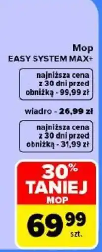 Carrefour Mop EASY SYSTEM MAX+ oferta