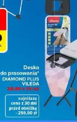Carrefour Deska do prasowania Diamond Plus Vileda oferta