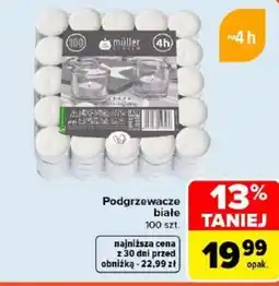 Carrefour Podgrzewacze białe oferta