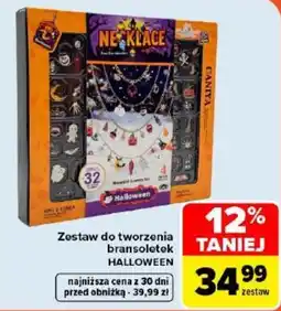Carrefour Zestaw do tworzenia bransoletek HALLOWEEN oferta