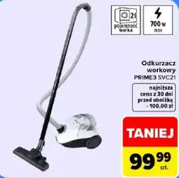 Carrefour Odkurzacz workowy PRIME3 SVC21 oferta