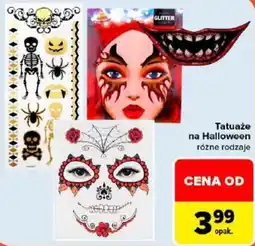 Carrefour Tatuaże na Halloween oferta