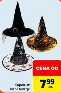 Carrefour Kapelusz różne rodzaje oferta