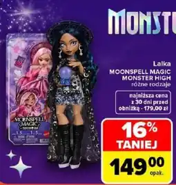 Carrefour Lalka MOONSPell MAGIC MONSTER HIGH oferta