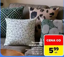 Carrefour Poszewka na poduszkę oferta