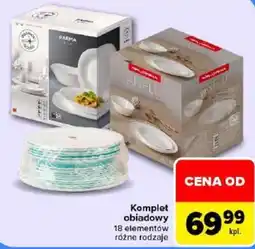 Carrefour Komplet obiadowy oferta