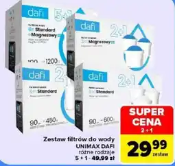 Carrefour Zestaw filtrów do wody UNIMAX DAFI oferta