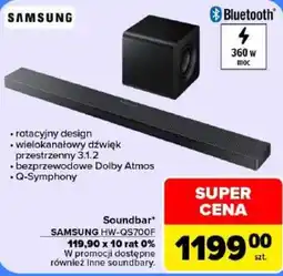 Carrefour Soundbar SAMSUNG HW-QS700F oferta