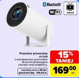 Carrefour Projektor przenośny HY300 oferta