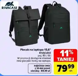 Carrefour Plecak na laptopa 15,6" Rivacase oferta